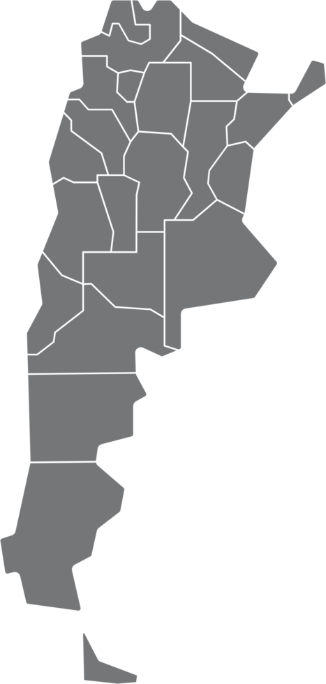Mapa de Argentina